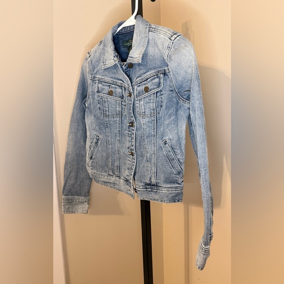 LRL LAUREN JEANS CO.  Light Blue Jean Jacket - Picture 6 of 10
